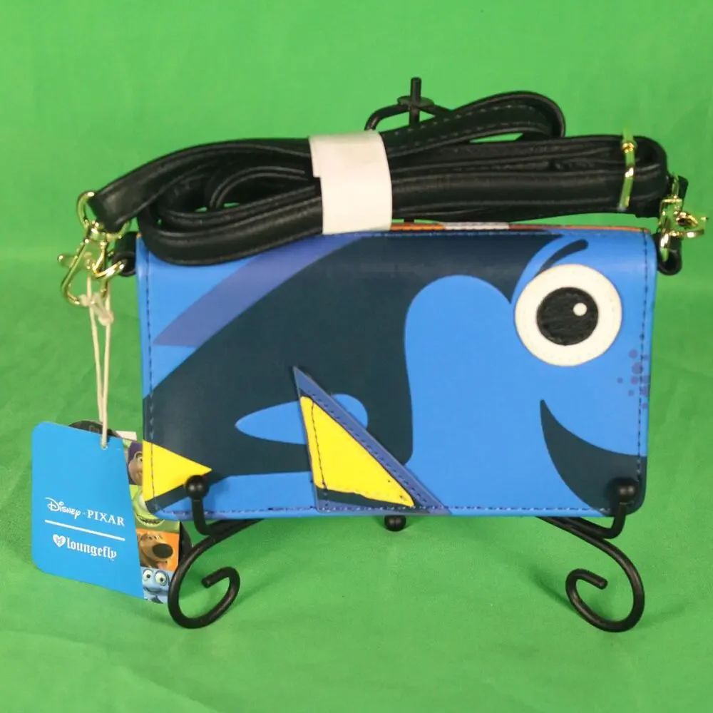 Loungefly Nemo & Dory Heart Logo Crossbody Wallet • 2018 • NWT • VHTF - Picture 2 of 13